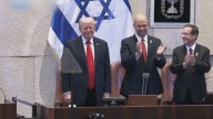 Donald Trump receives standing ovation at Israeli parliament