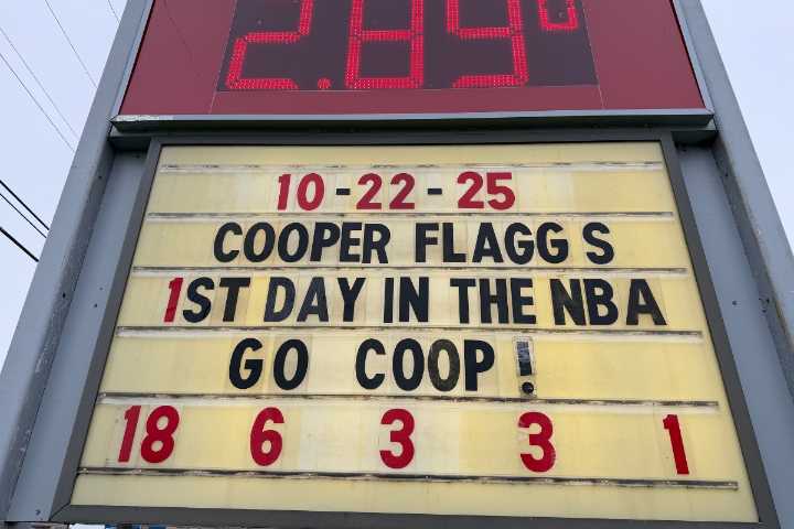 Cooper Flagg’s hometown fans don’t care how many points he scores in NBA debut