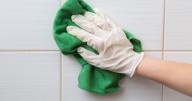 Don't use bleach to clean grout - swap to natural item that makes it brighter