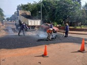 Bacheos y mantenimiento de calles