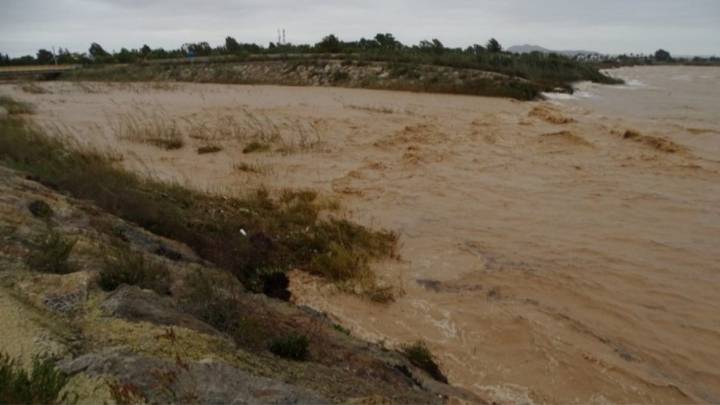 Lluvias como las de hoy ponen en riesgo el equilibrio del Mar Menor