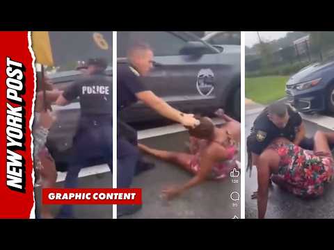 Florida Woman Fights Cop, Gets Put in Headlock Before Arrest