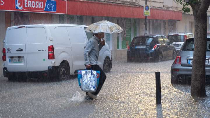 La Aemet alerta por la dana 'Alice' que traerá "lluvias muy fuertes" desde mediados de semana