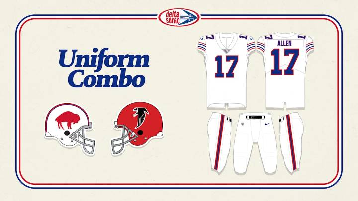 Bills announce return of Standing Buffalo throwback uniforms for Week 6 at Falcons