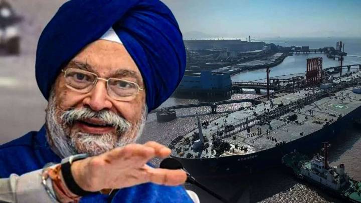 Hardeep Puri Announces Plan to Cut Freight Costs with India’s Own Crude Oil Tanker Fleet