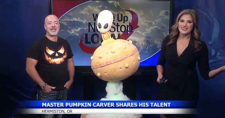 Pumpkin Picasso: Roger Pope's incredible Halloween creations