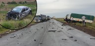 INFORMACIÓN AMPLIADA: choque en la Ruta 33 entre General Villegas y Piedritas