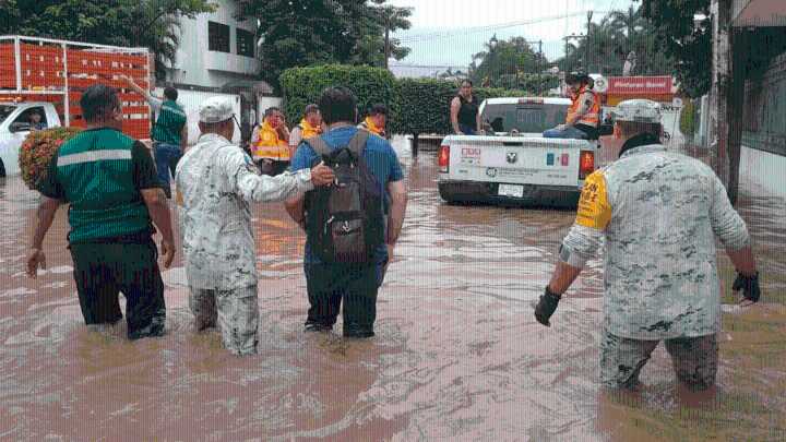 Sube a 48 el número de fallecidos por las lluvias en México