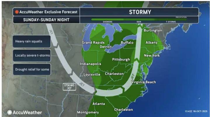Thunderstorms Fueled By Cold Front Will Sweep Through Northeast: Here's Timing