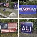 American Flags, Political Signs Defaced In Valley Stream: Nassau County Police