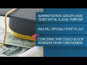 New Trump administration rule bars student loan relief for public workers tied to 'illegal' activity