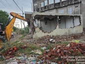 JMC demolishes illegal constructions in different parts of Jammu City
