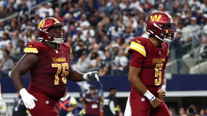 Commanders rule out Jayden Daniels with hamstring injury
