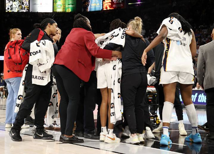 Fever’s Season Ends With Loss to Aces, Kelsey Mitchell Suffers Injury