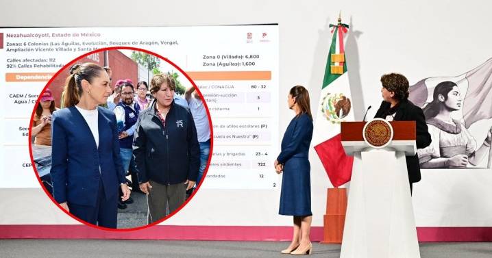 Gobierno destina 100 millones de pesos para apoyar a familias afectadas por inundaciones en el Valle de México