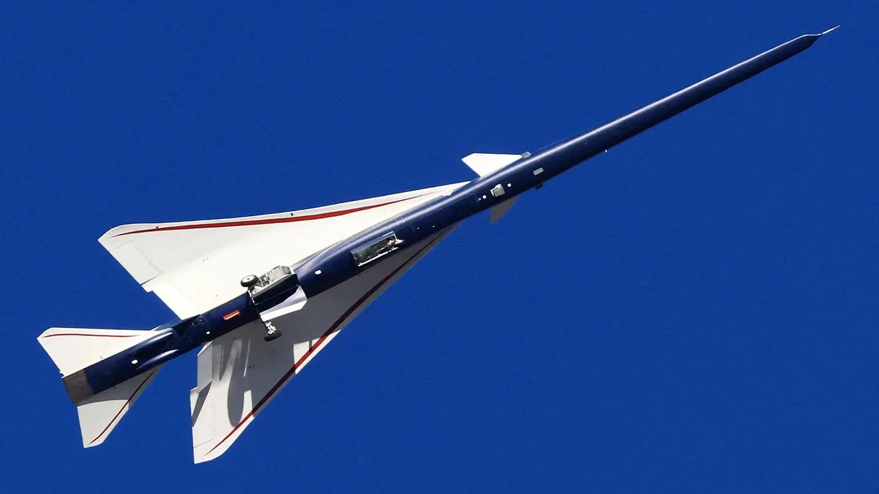 Quiet supersonic X-59 jet successfully completes first test flight for NASA