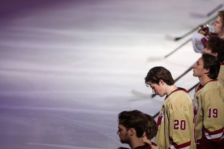 Boston College men’s hockey falls to Quinnipiac in season opener