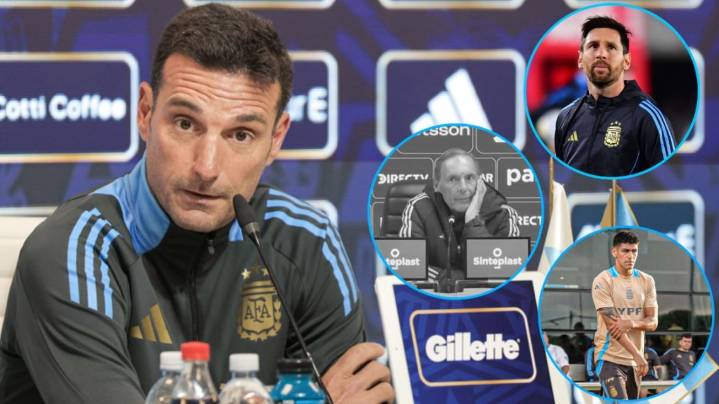 Lionel Scaloni, en la previa de los amistosos de Argentina: su dolor por la muerte de Russo, la incógnita de Messi y los nuevos jugadores