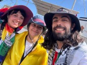 Vocero de movimiento proPalestina es contratista de la Presidencia