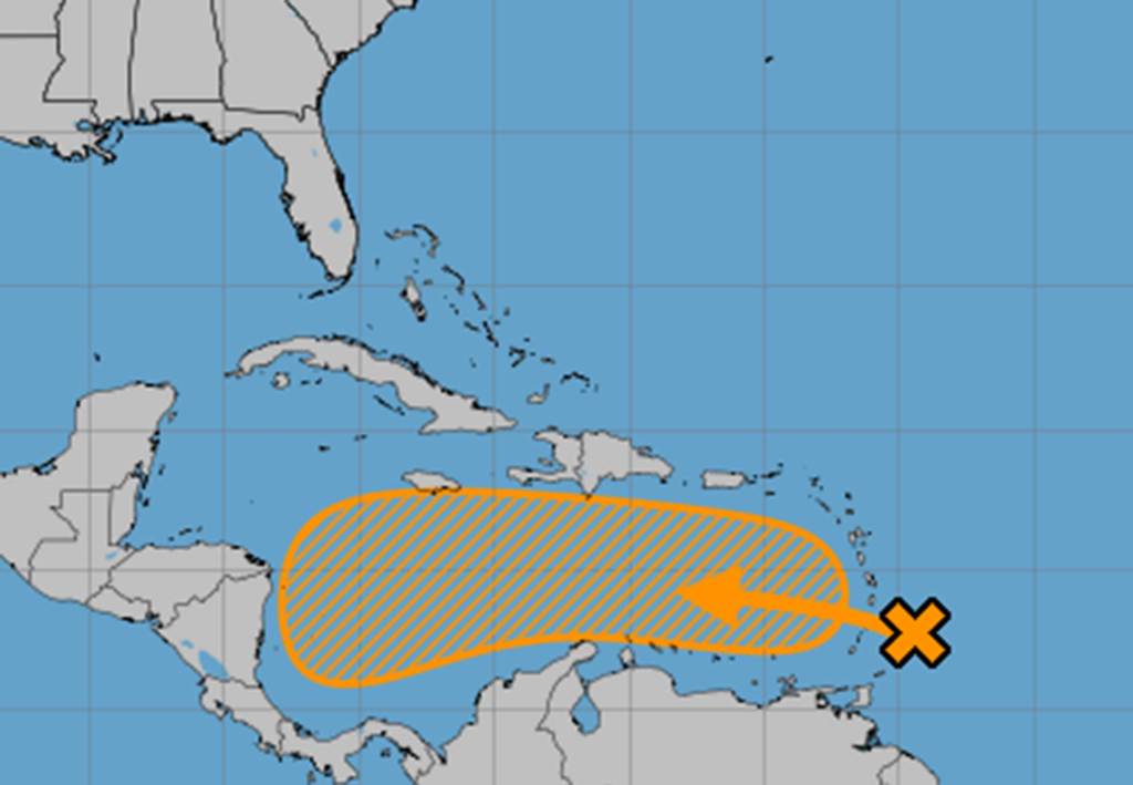 Hurricane center ups chance Caribbean-bound system will develop – Orlando Sentinel