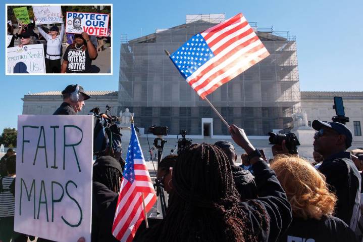 Supreme Court seems set to restrict race-based redistricting in potential election game