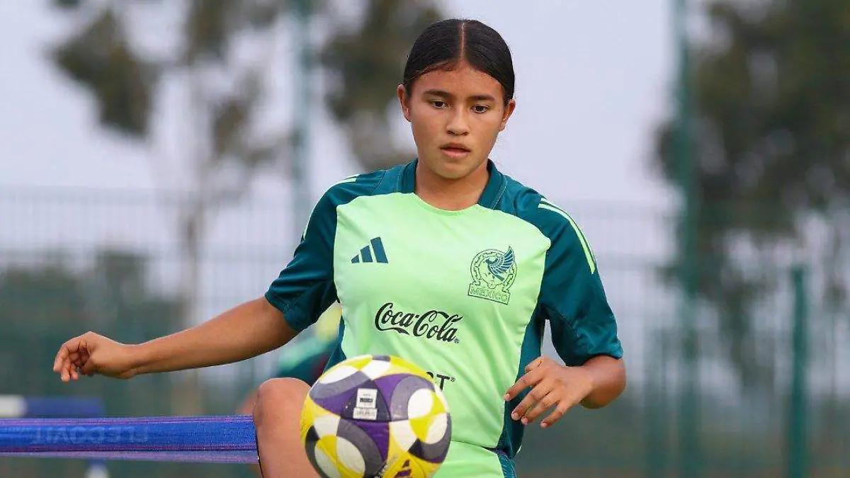 Fernanda Monroy aporta al paso firme de México Sub 17 en el Mundial de Marruecos