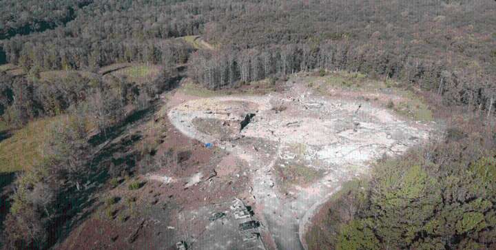 'Where there was a full, functioning facility, there's virtually nothing': Gov. Lee surveys damage following deadly explosion at Bucksnort facility