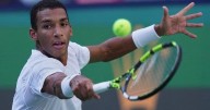 Canada's Auger-Aliassime fights to win over Dzumhur at European Open