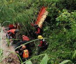Rescatan a joven tras ser arrastrado por quebrada en La García de Táchira