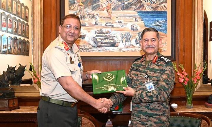COAS Dwivedi holds talks with Bangladesh Army LG on stronger defence ties