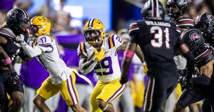 LSU's rushing attack appeared to turn the corner vs. South Carolina. What changed?