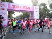 Más de cinco mil personas participan en la 4ª Carrera con Causa Mi Lucha es Rosa: IMSS