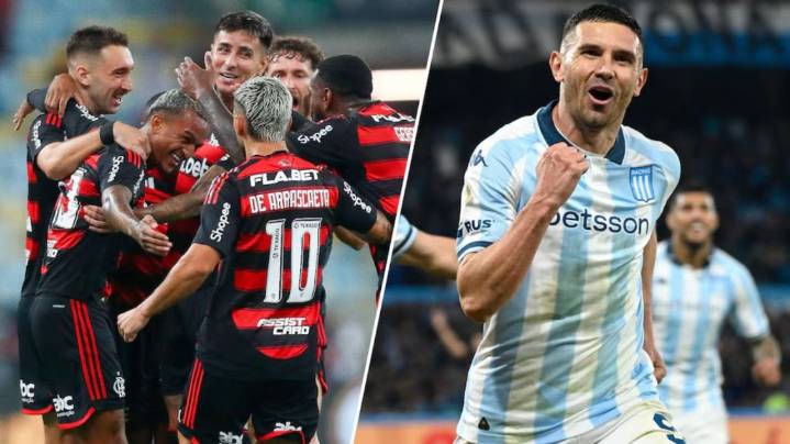 Racing abre las semifinales de la Copa Libertadores en Brasil ante Flamengo: hora, formaciones y dónde verlo en vivo