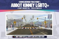 Venice’s Abbot Kinney Crosswalk Gets Inclusive Makeover With Progress Pride Design