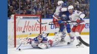 Shesterkin stops 37 shots, Sullivan gets 1st win as Rangers' coach in 4
