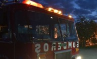 Fuego en el relleno sanitario: "El viento hace que las llamas avancen"