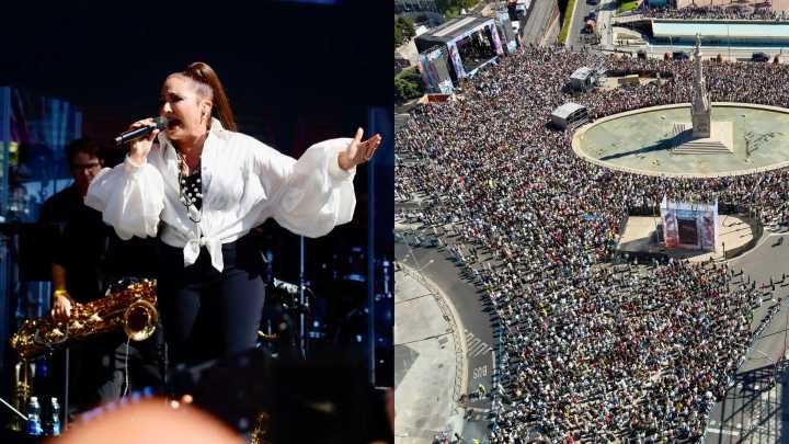 Gloria Estefan conquista Madrid en su concierto gratuito por la Hispanidad