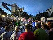Alcaldía de Guarenas activa plan de iluminación para la ciudad