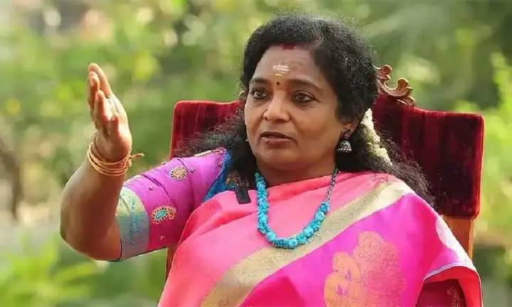 Exposing DMK's insults on migrants no offence to Tamils, says BJP leader Tamilisai