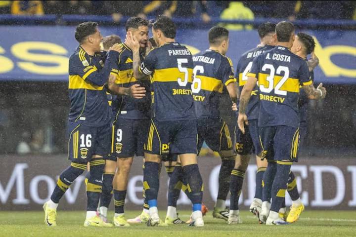 Boca goleó a Newell's y pasó a liderar su zona en el torneo: video del 5