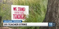Hundreds of teachers with School District 11 plan to go on strike.