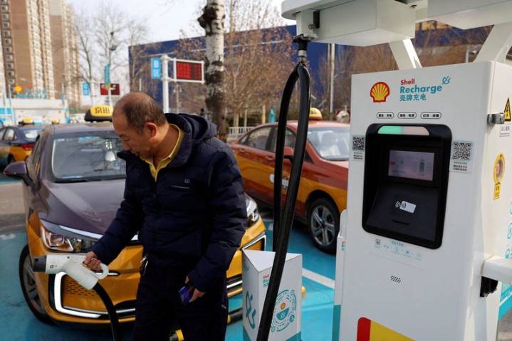 EVs put an end to China's usual holiday surge in gasoline use