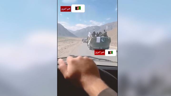 Viral video shows Taliban fighter taking away Pak army tank