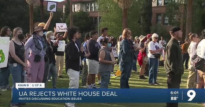 UA rejected White House offer