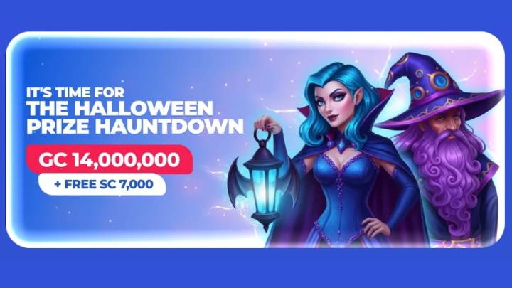 No deposit sweepstakes casino bonuses for Halloween week: Where to claim