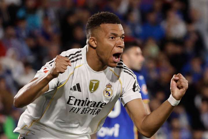 Mbappé salvó al Real Madrid en el último suspiro ante el Getafe para mantener liderato en LaLiga