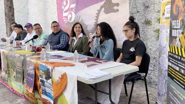 Volarán chispas y acero; invitan a la Segunda Pelea de Robots en Saltillo