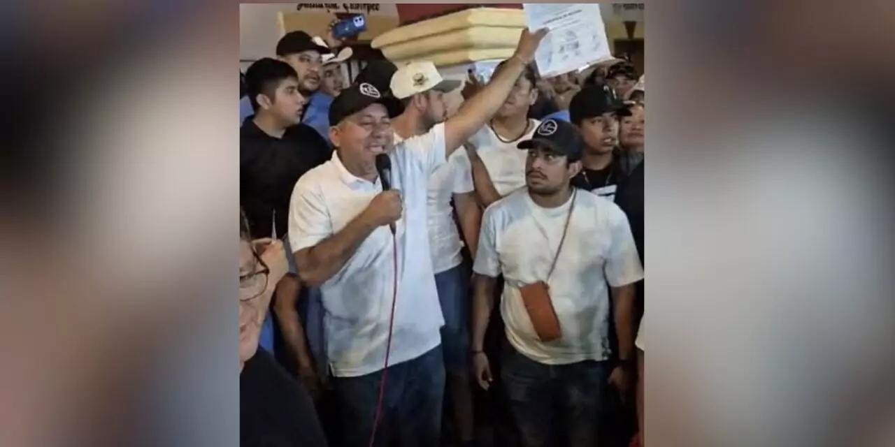 Román Valencia es electo presidente municipal de Santa María Colotepec