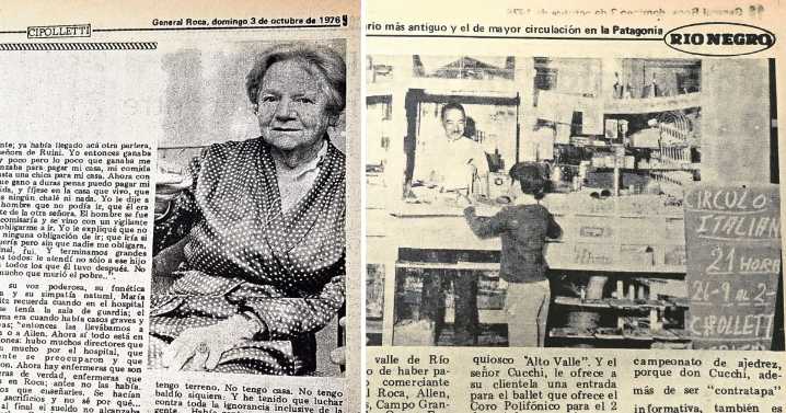 Vecinos de otro tiempo en Cipolletti: la partera y el kioskero que competía con las primicias de “Río Negro”