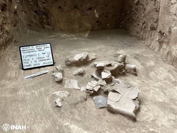 INAH: hallazgo arqueológico en Tecamachalco reconoce su profundidad histórica